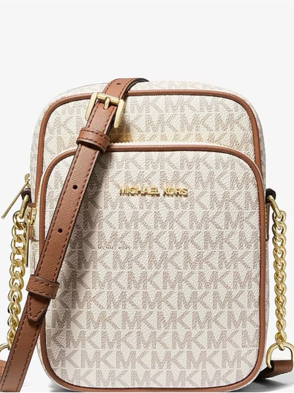 Michael Kors Jet Set Travel Medium Logo Crossbody Bag